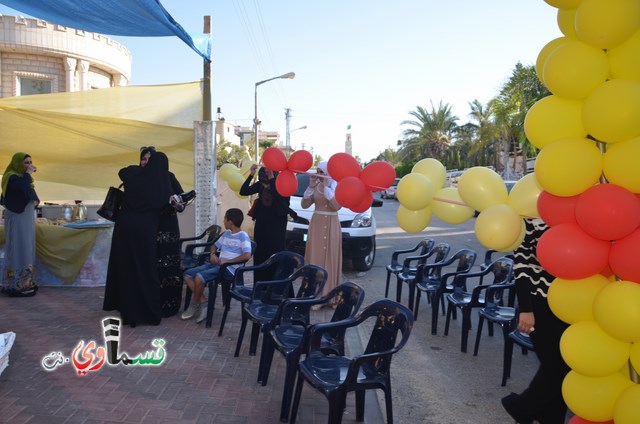 كفرقاسم- فيديو  : الافتتاح الكبير لمعرض ذوق العروس  سنين  يتحول الى مهرجان نسائي تسوقي كبير والحاجة عزية ترحب بالجميع